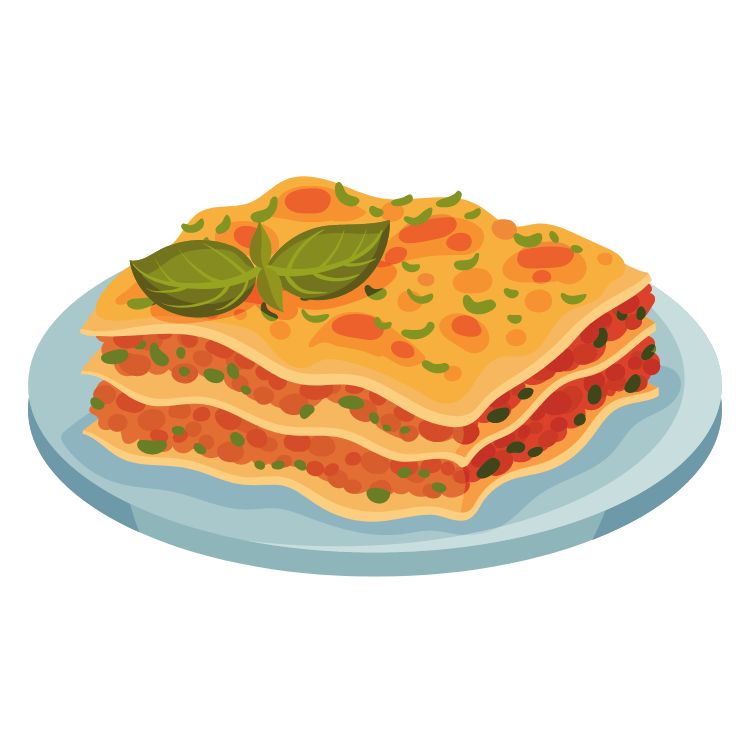 Lundi 21 septembre- Lasagne classique végé ou ricotta-épinard (au choix)