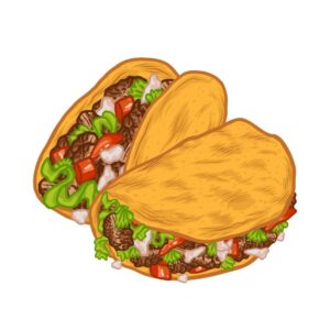 Mercredi 28 avril-  Taco de poisson croustillant